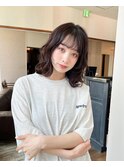 ゆるっとニュアンスパーマボブスタイル