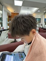 クオリス 赤塚店(QUALIS)&nbsp;メンズショート刈り上げアップバング