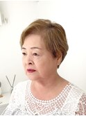 60代70代80代ハイライトミセスショート【suiw】昭和町/天王寺