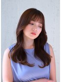 髪質改善/韓国/レイヤーカット/ウェットヘア/デザインカラー