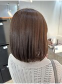 20代30代40代ストレートアッシュベージュ髪質改善大人ボブ