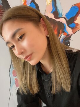 マルフェ 天王寺(marfe) ミルクティーベージュ #透明感カラー/髪質改善