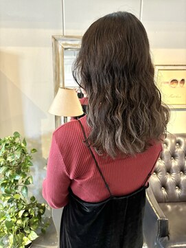 ヘアーデザイン シュシュ(hair design Chou Chou by Yone) くせ毛風/ウェーブパーマ/デジタルパーマ/グラデーションカラー