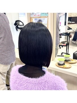 カフェアンドビューティー エスト 越谷(cafe&beauty est) ハンサムボブ