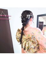 ヘアーアンドメイク アール(hair&make R) ★hair&makeR★ローポニー