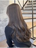 レイヤーカット オリーブベージュ カラー 韓国 髪質改善 仙台