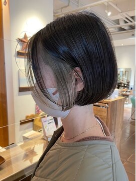 ミスト(mist) 〔mist：木村〕フェイスフレーミングカラー/ぱっつんボブ　#55