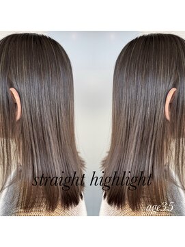 アンルーク ヘア(+1 unluke hair) [+1unluke]2026-SS/NEW-straight highlight