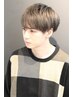 メンズカット+カラー+水トリートメント+眉カット