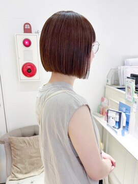 バブ バイネオリーブ(Bab by neolive) ボブ/ハイライト/ホワイトグレージュ/ミニウルフ/美髪