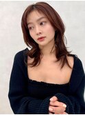 レイヤー/ネビージュ/韓国ヘア/イメチェン/縮毛矯正/中野/