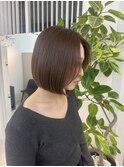 ブリーチなし 透明感カラー