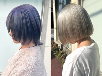 アロハナ 津店(ALOHANA)の写真/【トレンド×似合わせ】を取り入れたスタイルをご提案！ハイトーンのショートもALOHANAにお任せ♪