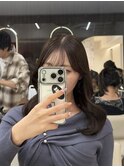 レイヤーカット/ヨシンモリ/小顔/韓国風/髪質改善/新宿