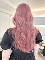 ノラ ウメダ(NORA UMEDA)&nbsp;【chiaki】white pink/ハイトーン/髪質改善