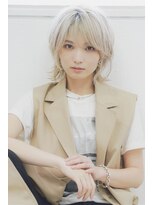 アンラヴェスト(AN LOVEST mashup hs)&nbsp;大人ハイトーン小顔ウルフ/白髪ぼかし☆