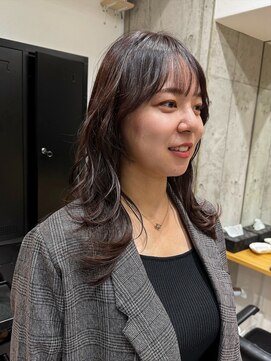 ディーエックス ウエスト(Dxxxx WEST) レイヤースタイル 顔まわりレイヤー 韓国ヘア