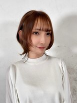 ユアーズヘア 神楽坂はなれ店(youres hair)&nbsp;レイヤーカット　くびれレイヤー　ボブ　マッシュショート　前髪