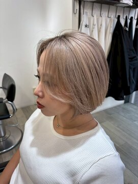 ブリックバイブレイス 千葉 千葉中央(brick by brace) 千葉駅/オリーブグレー/小顔/ココアベージュ