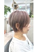 ハイトーンショート　ショートボブ　30代40代50代　平塚