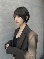 ブラン 表参道(Blanc)&nbsp;前下がりボブ/小顔レイヤーカット