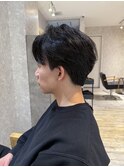 メンズパーマ/リバースセンターパート/赤羽/赤羽岩淵