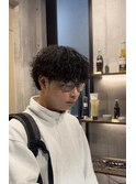 大人シャドウパーマ