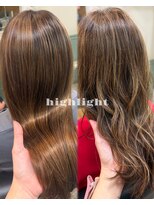 アズーア ヘアーアンドスパ(azure hair&spa) 白髪ぼかしハイライト