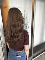 ヘアサロン アプリ(hair salon APPLI)&nbsp;透明感ミルクティーブラウンカラー♪