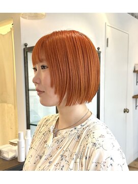 カウチ(Kauti) 彩度高めオレンジbob!