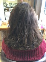 ネオリーブニコ 大井町店(Neolive Nico)&nbsp;【neolive nico 大井町店】　アッシュグレージュ　透けカラー