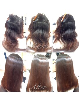 ノーブロー 酸性縮毛矯正専門技師(No.Blow) 名古屋の酸性縮毛矯正。夏の暑さにも負けない美髪酸性縮毛矯正☆