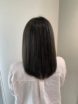 エイト 沖縄豊崎店(EIGHT toyosaki) 【EIGHT 豊崎】お客様スタイル_マットグレージュ イルミナカラー