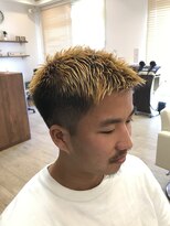 美容室 フィレール(FILER)&nbsp;刈り上げ毛先ブリーチスタイル☆