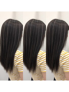 デザイン フォー ヘアー グランツ プロデュース バイ ヒス(Design for hair GRAnt'z) ミルクティーハイライトカラー