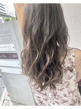 フィゼル 福島店(fizelle) 透明感グレージュ＊いけもとみお