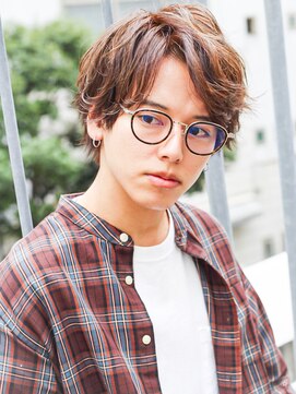 アフロート ディル(AFLOAT D'L) ビジネス　ウルフ　スーツ　ショートレイヤー　トランクスヘア