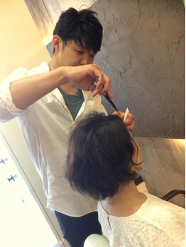 エクス ヘア ネイル(eX Hair Nail)の写真/【白山/千石】”似合わせ”カットであなただけの魅力を引き出す！癒しと美にこだわるプライベートサロン＊