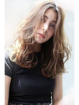 ラエティス(Laetus) デジタルパーマ/外国人風カラー/Ｗカラー/透明感ベージュ