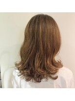 ロベルシ(ROVERSI) デジタルパーマ×コテ巻き風パーマ×フリンジウェーブ