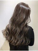 大人のダークグレージュラフウェーブ【広尾/恵比寿】担当:大住
