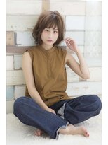 ネオリーブアイム 横浜西口店(Neolive aim)&nbsp;結べる長さを残したゆるパーマのボブ♪