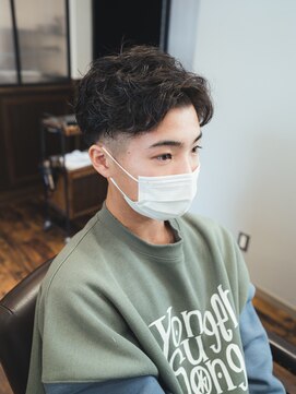 ヘアデザイン ステラ(hair design sTella) ★６：４かき上げリバーススパイラルパーマ★