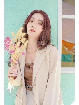 ビューティーヘア ケア 東尾道店(beauty Hair Care) 菱系フォルムで大人美人セミロング