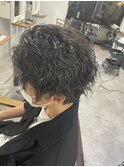 強めツイストパーマ