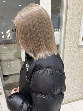 クレア本厚木(CREA) ［chii］ハイトーンカラー　ホワイトグレージュ