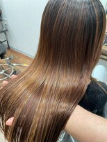 スリアン(sourian)&nbsp;ブリーチ縮毛矯正×髪質改善