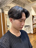 エクリ 麻布十番(equri)&nbsp;ニュアンスパーマセンターパート