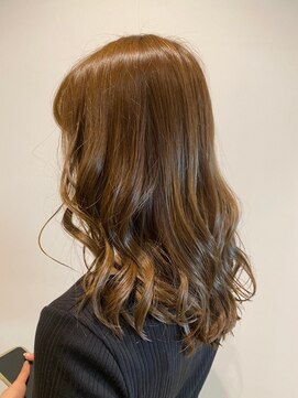 ニシオギ ヴォイス 西荻窪店(nishiogi voice) 髪質改善+似合わせデザインパーマ5【シャンパンゴールド】