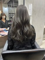 スティーロ 渋谷(Steelo)&nbsp;steelo オリーブグレージュ×大人巻き